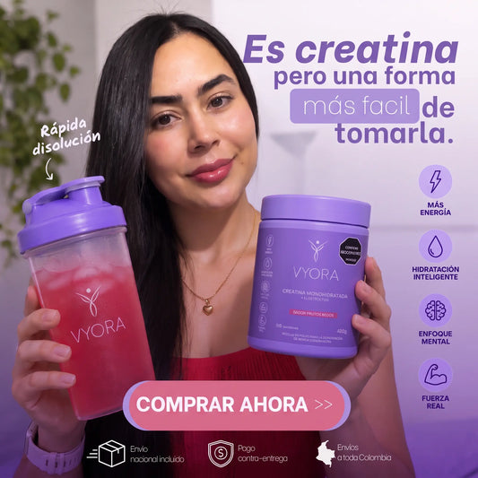 Creatina sabor a frutos rojos sin azúcar